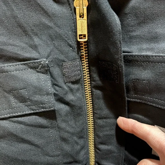 Vintage Carhartt Quilted duck cotton jacket 14806 Men's XXL - Picture 3 of 13